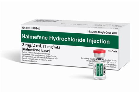 Nalmefene HCl Injection Now Available for Opioid Overdose Treatment