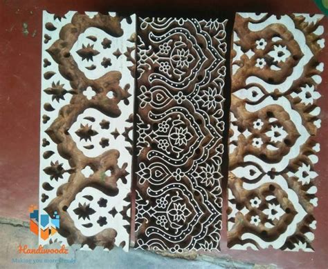 Wooden printing block | Wooden printing blocks, Wood stamp, Hand printed fabric