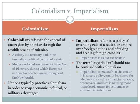 brumoso gene Mediana colonialism and imperialism confiar Precaución saldar