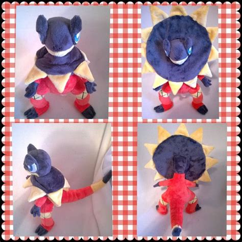 Shiny heliolisk plush by LRK-Creations on DeviantArt