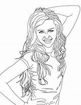 Miley Cyrus Coloring Pages  Home sketch template