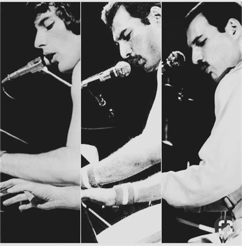 That Guy That Really Likes Queen, Freddie playing piano at gigs in the ...