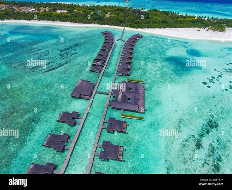 Nice white beach in island Maldives Stock Photo - Alamy