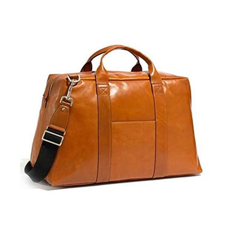 Brown Leather Duffel bag | Cs Corporate