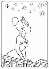 Baby Disney Princess Tiana Coloring Pages sketch template