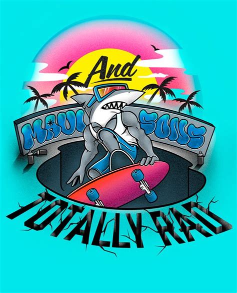 Shark Man on Behance | Maui and sons, Surf art, Shark man