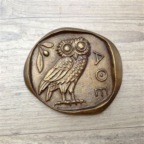Athena Goddess Symbol Owl