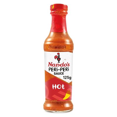 Nando's Hot Peri-Peri Sauce 125g from Ocado