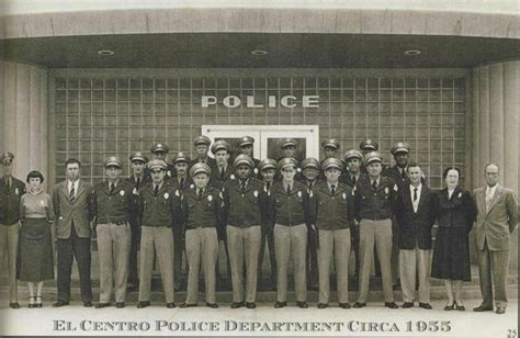 El Centro Police Department remembers the changes within their ...