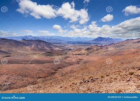 Moroccan Desert Scenic Landscape. Stock Photo - Image of summer, adventure: 69632154