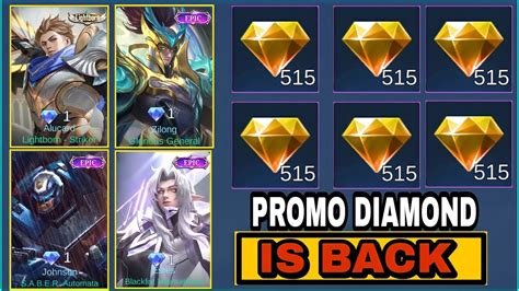 UPCOMING PROMO DIAMOND EVENT RELEASE DATE | MLBB - YouTube