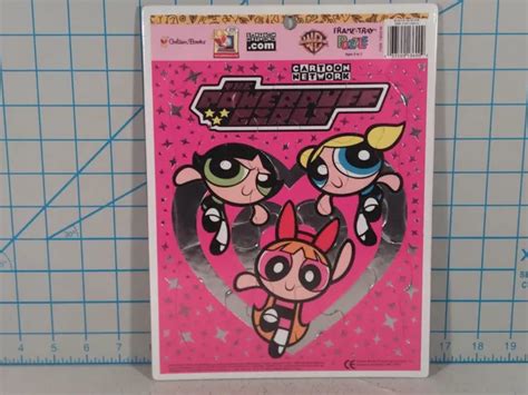 POWERPUFF GIRLS FRAME-TRAY Puzzle, Cartoon Network 2000 $20.00 - PicClick