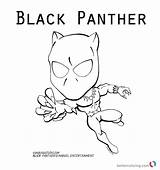 Marvel Black Panther Coloring Pages Cartoon  Free Printable Coloring sketch template