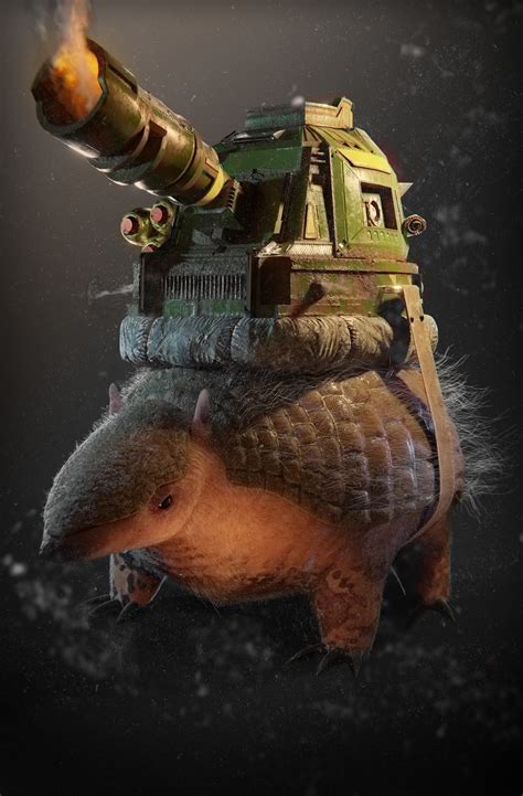 ArtStation - Armadillo + Tank