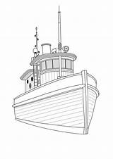 Printable Coloring Pages Rescue Boat sketch template