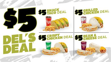 Del Taco Launches $5 Del’s Deal® Value Meals