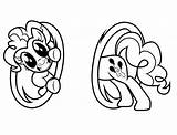 Pinkie Pie Running Coloring Page  Free Printable Pages For Kids sketch template