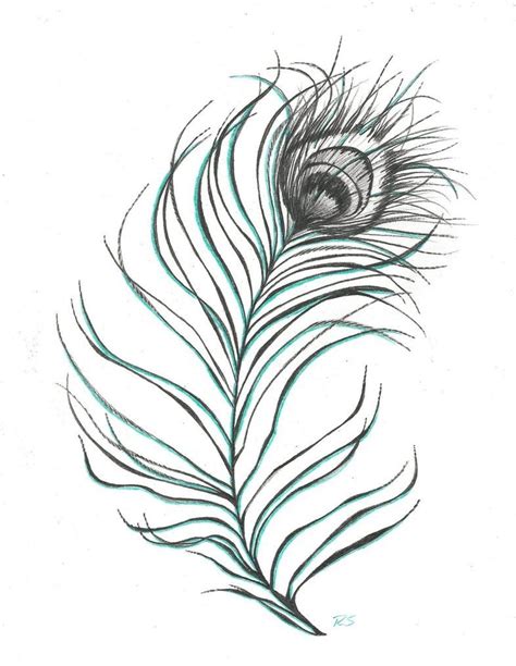 Peacock Feather by rshaw87 on DeviantArt | Feather drawing, Peacock ...