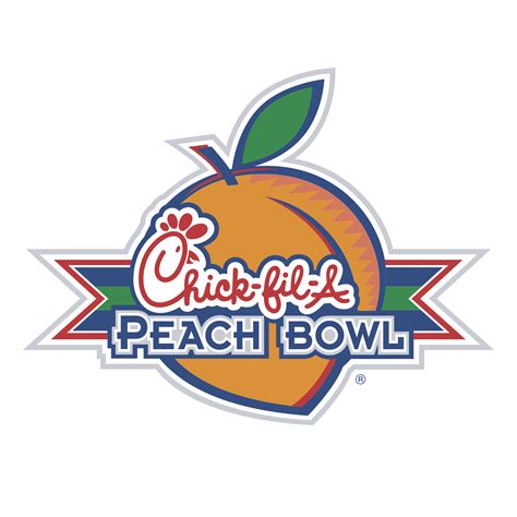 Chick fil A Peach Bowl Logo PNG Transparent & SVG Vector - Freebie Supply