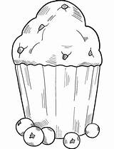Blueberry Muffin coloring Page  Free Printable Coloring Pages sketch template