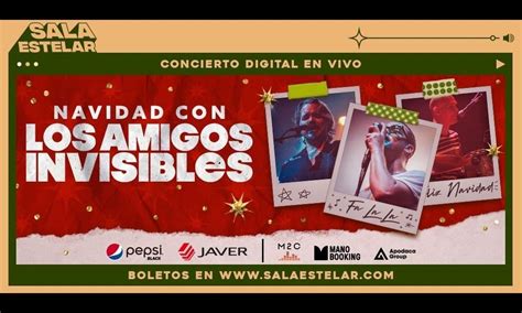 ¡Vive Navidad con Los Amigos Invisibles! | Monterrey Live