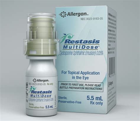 Allergan Introduces Restasis in a MultiDose Bottle | Packaging World