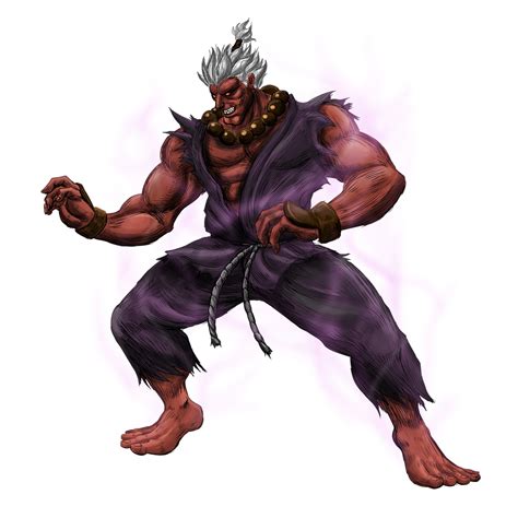 Shin Akuma ~ Street Fighter Alpha by conquerorsaint on DeviantArt