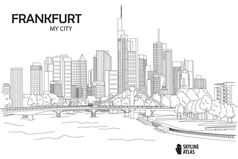 Drawings of Frankfurt - SKYLINE ATLAS