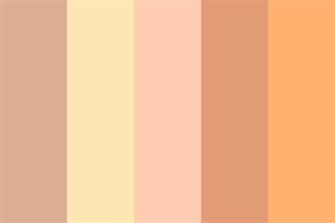 apricot princess Color Palette
