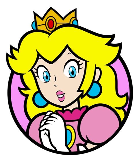 Super Mario: Princess Peach Icon 2D by Joshuat1306 on DeviantArt | Peach mario bros, Super mario ...