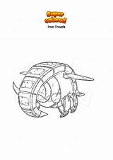 Coloring Page Pokemon Iron Treads  Supercoloredcom sketch template