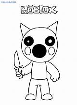 Piggy Roblox coloring Pages  WONDER DAY — Coloring For Children sketch template