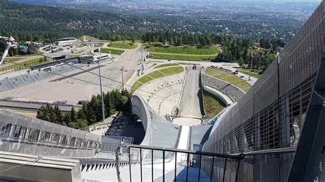 holmenkollen zipline oslo - YouTube