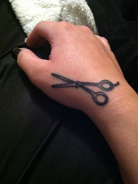 Shears tattoo on right wrist. | Tattoos I want | Pinterest | Tattoo, Cosmos tattoo and Tatoos