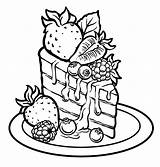 Disegni Di Torta Da colorare  ColorareCom sketch template