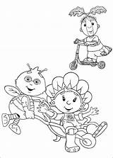 Free Printable Coloring Book Fifi And The Flowertots 11 sketch template