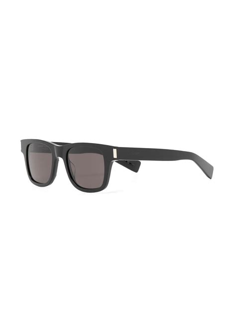 Saint Laurent Square-frame Sunglasses In Black | ModeSens