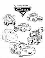 Disney Cars Printables sketch template