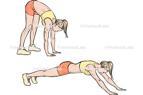 Inchworms / Walkouts – WorkoutLabs Exercise Guide