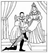 King And Queen Coloring Page sketch template