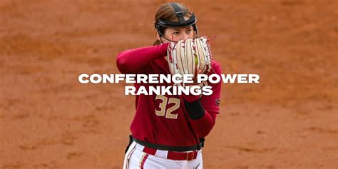 Conference Power Rankings: Week 12 • D1Softball