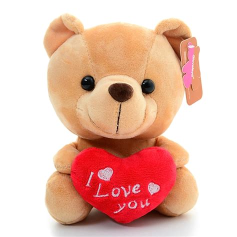 Gloveleya Plush Teddy Bear With Heart "I LOVE YOU''For Girlfriend Gifts ...