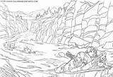World Of Narnia coloring To Print sketch template