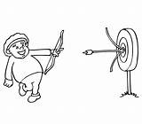 Archery Coloring Pages Printable For Free Download sketch template