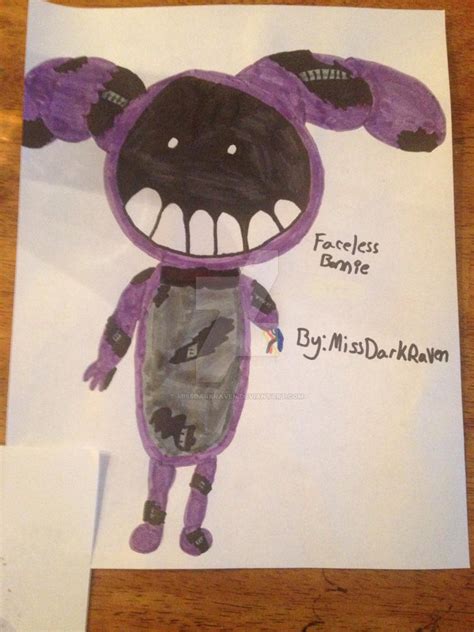 FNAF- Faceless Bonnie by MissDarkRaven on DeviantArt