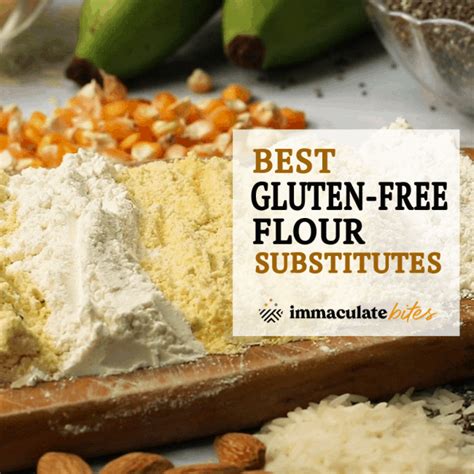 Gluten-Free Flour Substitutes - Immaculate Bites