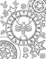 Zodiac Signs Coloring Pages sketch template