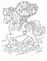 Strawberry Shortcake Characters Coloring Pages sketch template