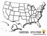 Usa Map Coloring Page Pages sketch template