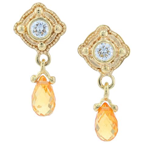 Antique Fine Jewelry Earrings - 53,003 For Sale at 1stDibs